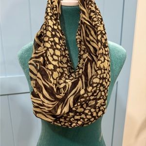 Brown scarf
